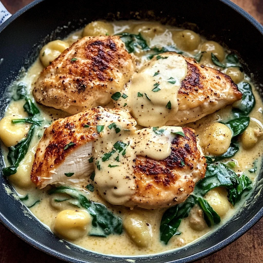 Asiago Chicken Gnocchi