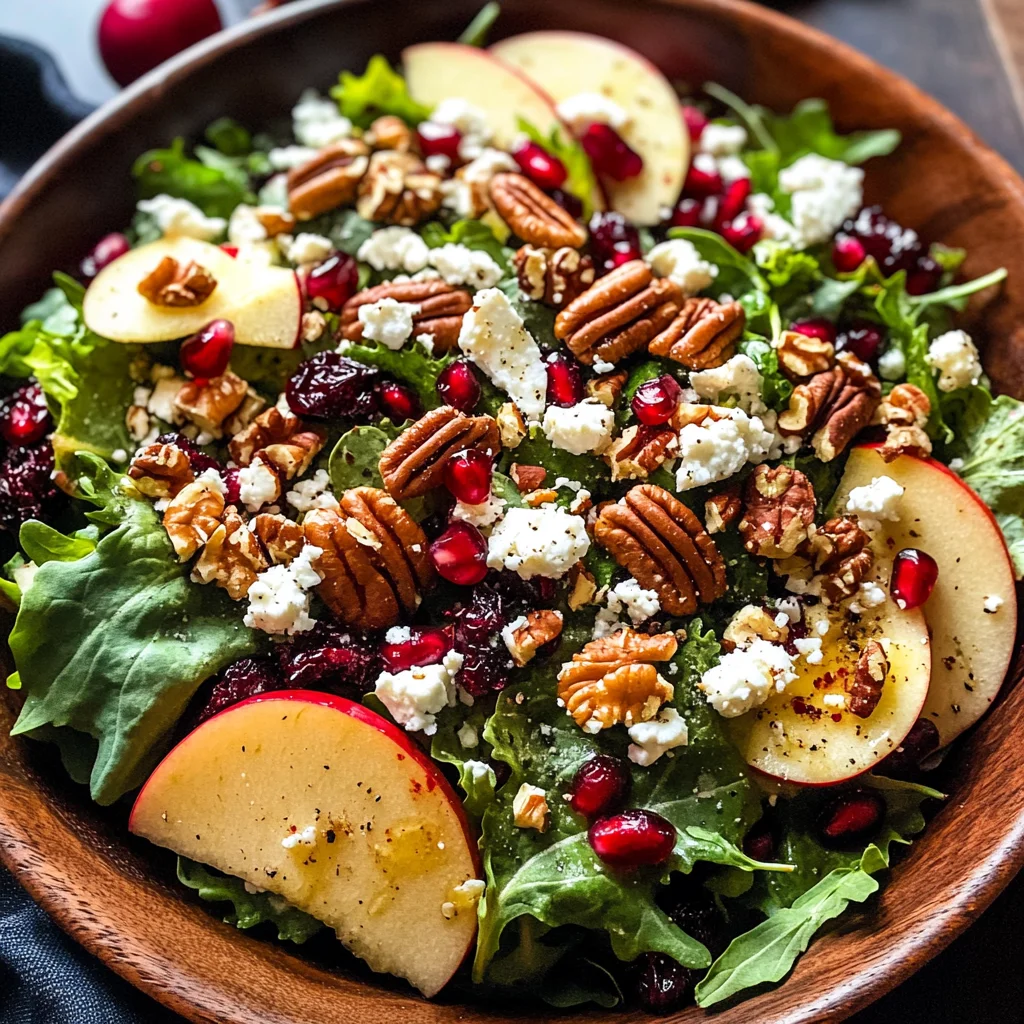 Autumn Harvest Honeycrisp Apple and Feta Salad