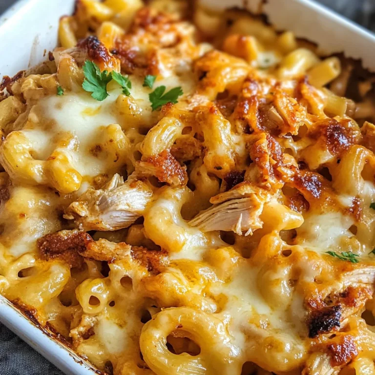 BBQ Chicken Mac and Cheese