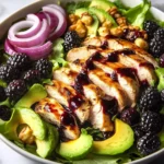 Blackberry Balsamic Chicken Salad