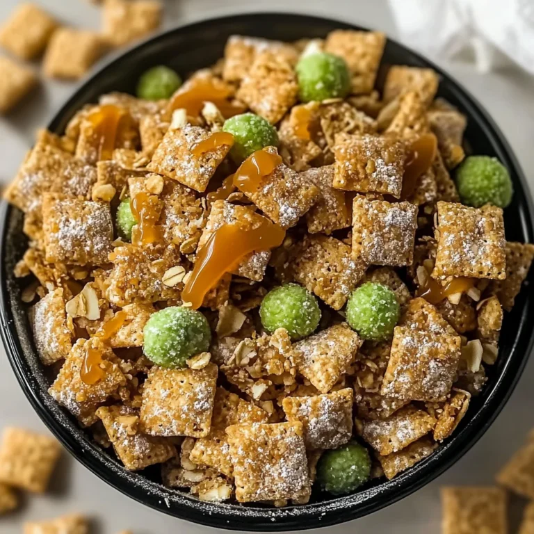 Caramel Apple Puppy Chow