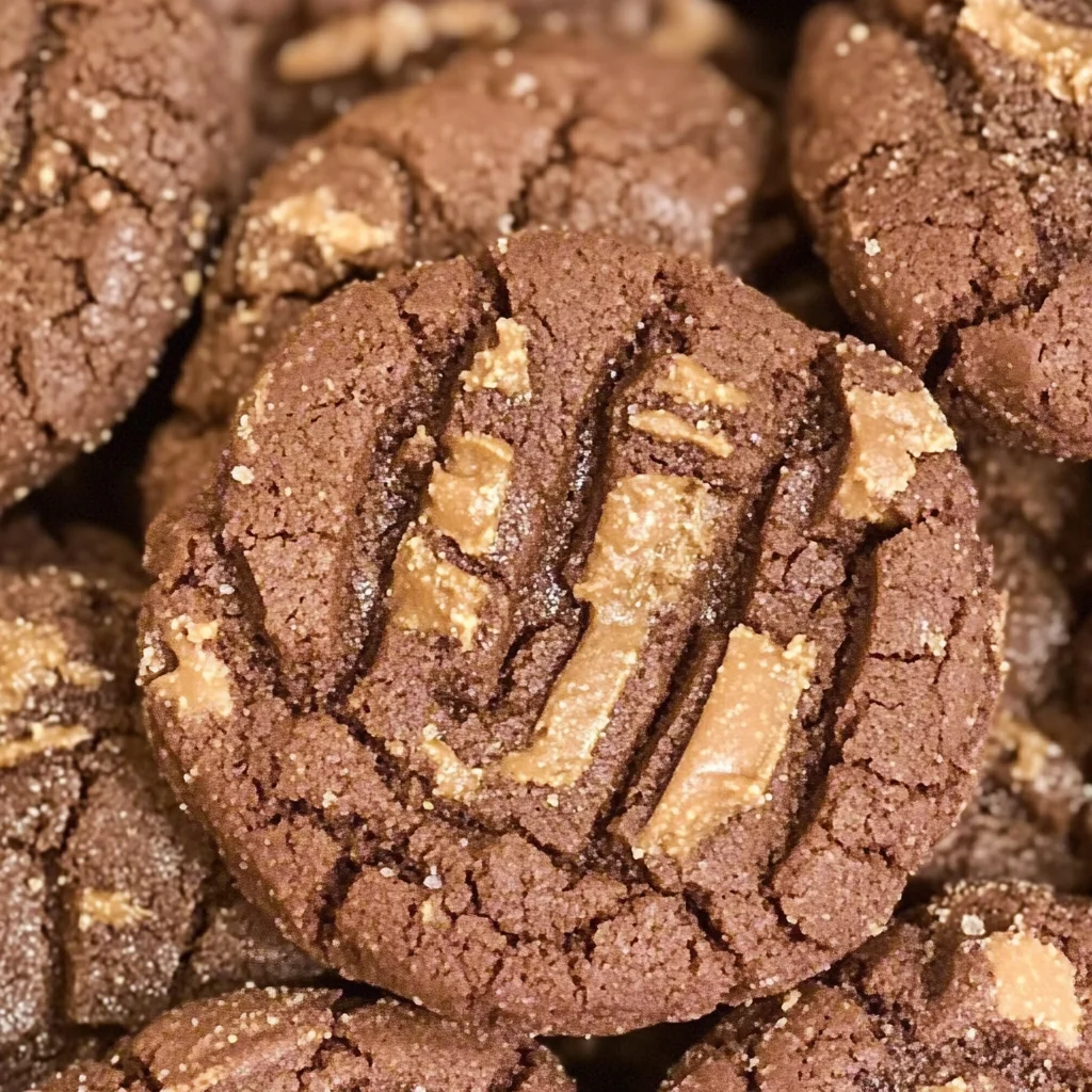 Chocolate Peanut Butter Cookies