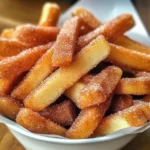 Cinnamon Sugar Apple Fries