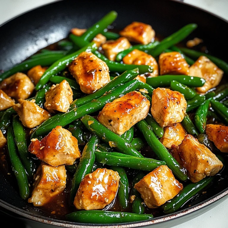 Easy Chicken Breast and Green Beans