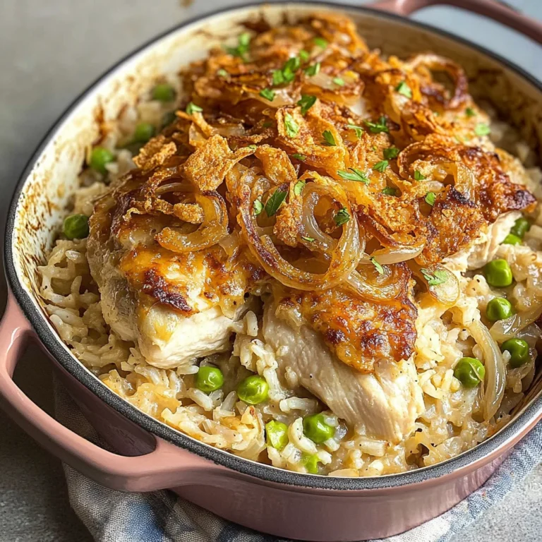 French Onion Chicken Rice