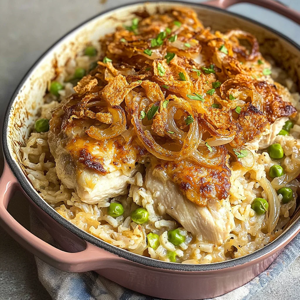 French Onion Chicken Rice