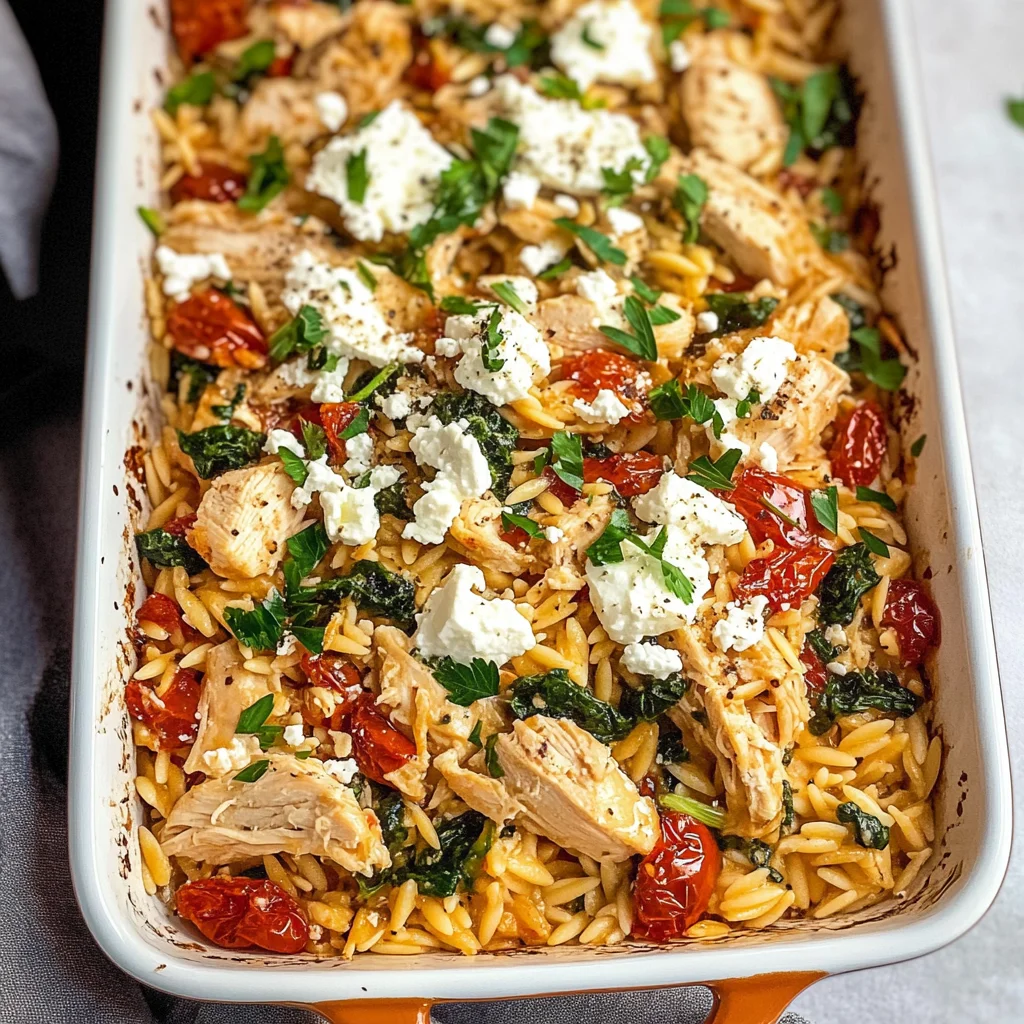 Greek Chicken Casserole