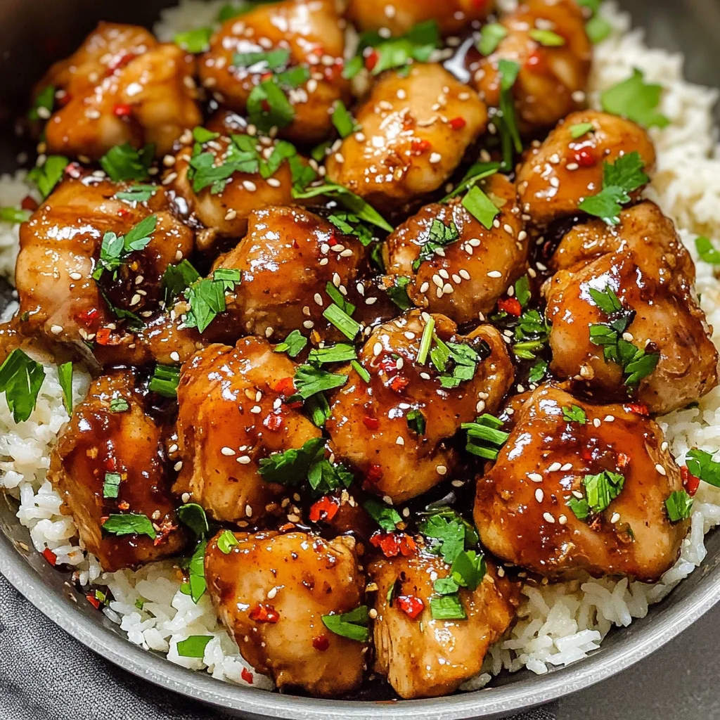 Honey Garlic Chicken Recipe