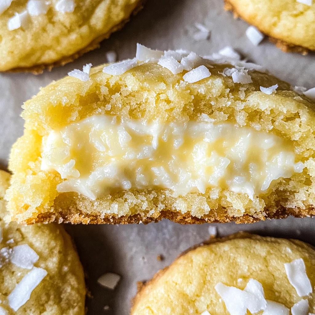 Lemon Coconut Heaven Cookies – Easy Dessert Recipe