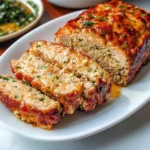 Melt-in-Your-Mouth Garlic Parmesan Chicken Meatloaf Recipe