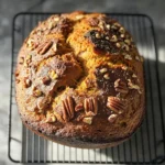 No-Knead Pumpkin Pecan Bread