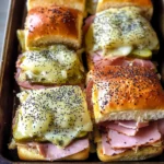 Pickle-Garlic Butter Cuban Inspired Pull-Apart Sliders