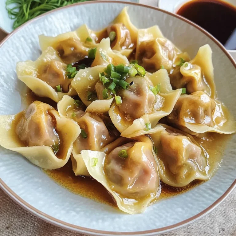 Pork wontons