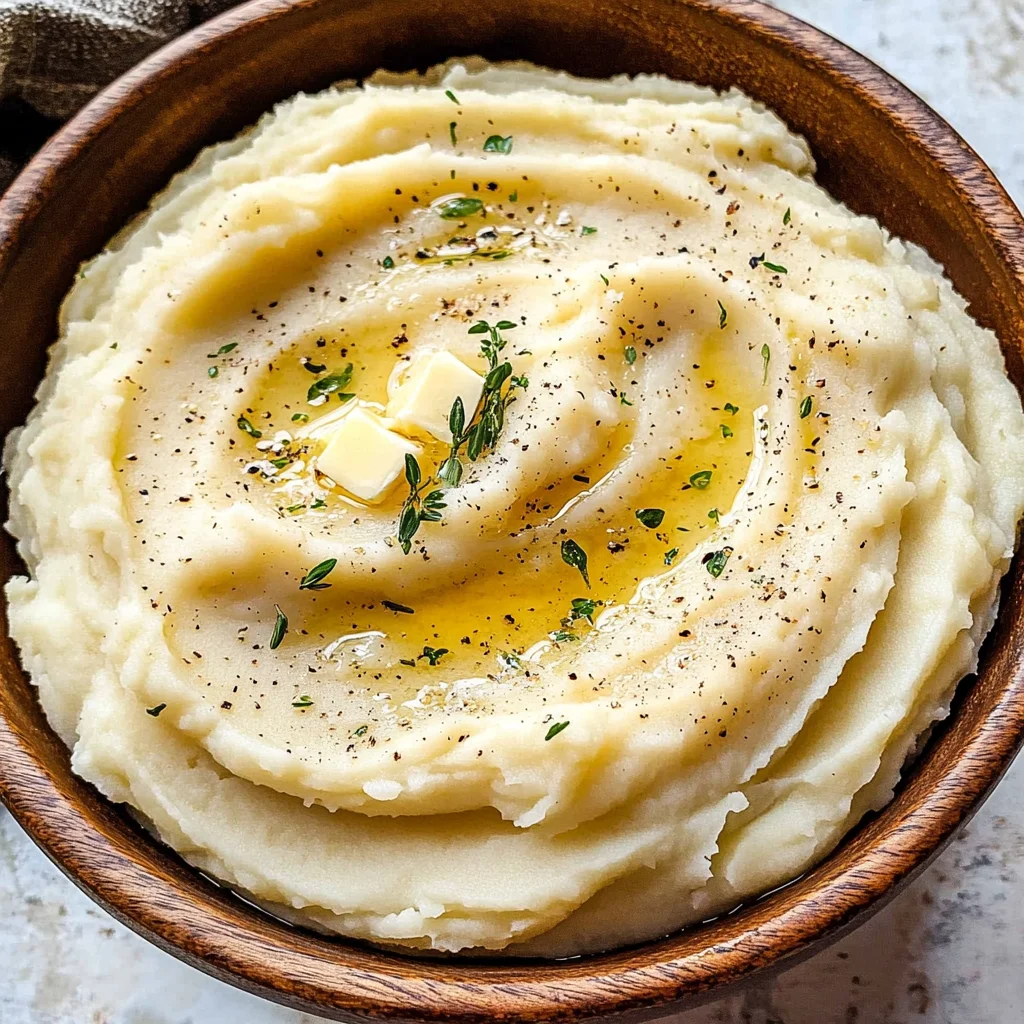 Roasted Garlic Mashed Potatoes {Slow Cooker}