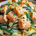 Salmon Spinach Pasta Dish: A Delicious and Nutritious Recipe to Try Today