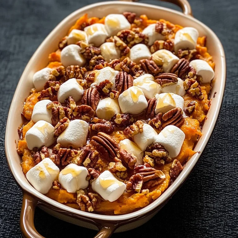 Southern Maple Sweet Potato Casserole