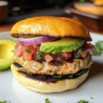 Spicy Southwest Turkey Burgers