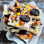 Spooky Halloween Oreo Bark