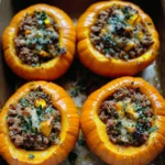 Stuffed Mini Pumpkins Recipe