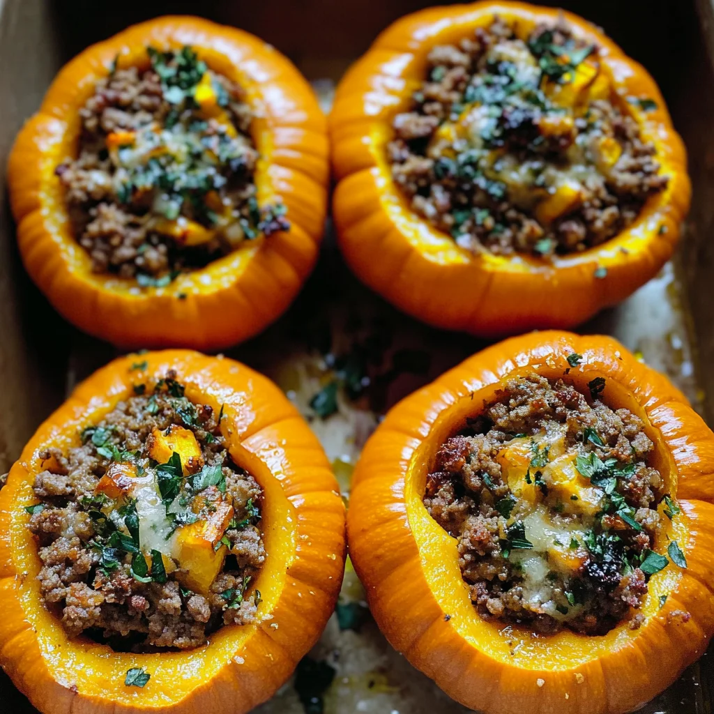 Stuffed Mini Pumpkins Recipe