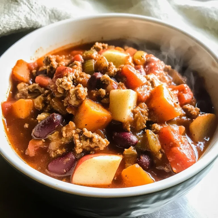 Turkey Apple Chili
