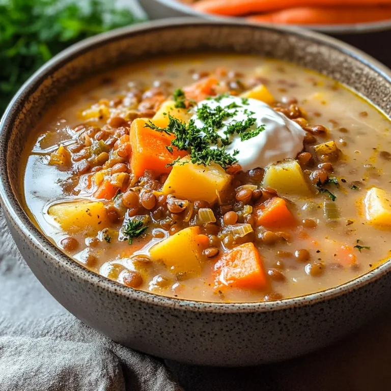 Vegetarian Lentil Soup