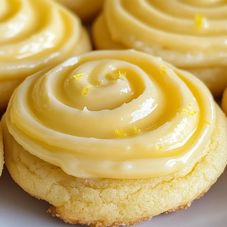Zesty Lemon Frosted Cookies: A Tangy Delight to Brighten Your Day