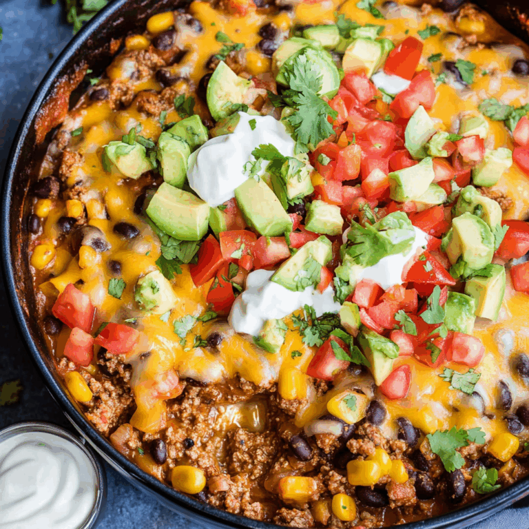 Easy Loaded Taco Beef Casserole That Wins Dinner Every Time