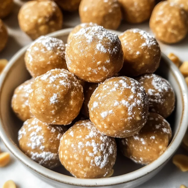3-Ingredient Peanut Butter Balls