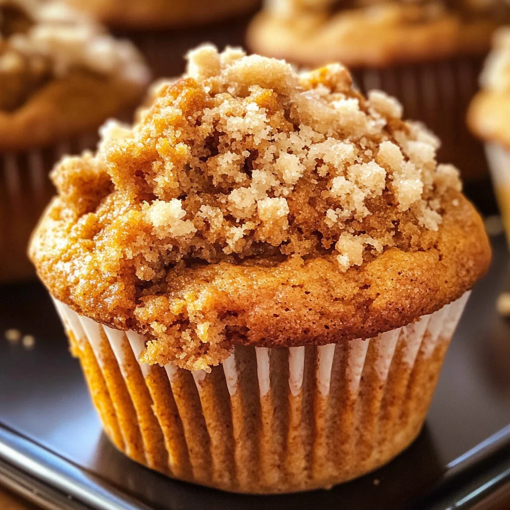 Amazing Spiced Pumpkin Streusel Muffins: 280-Calorie Delight