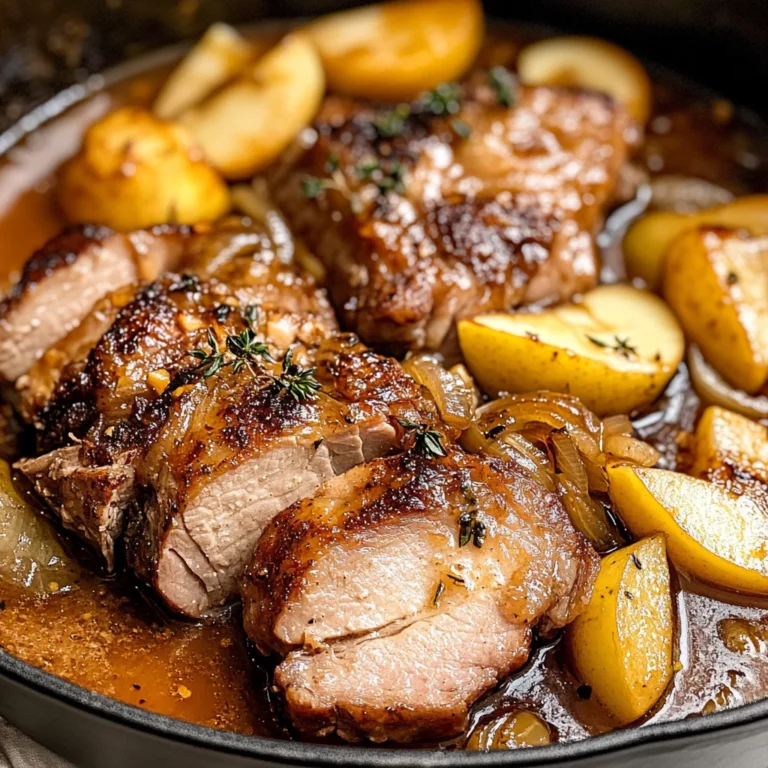 Apple Cider Pork Roast