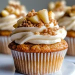 Apple Crisp Cupcakes