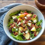 Autumn Salad with Apple Cider Vinaigrette