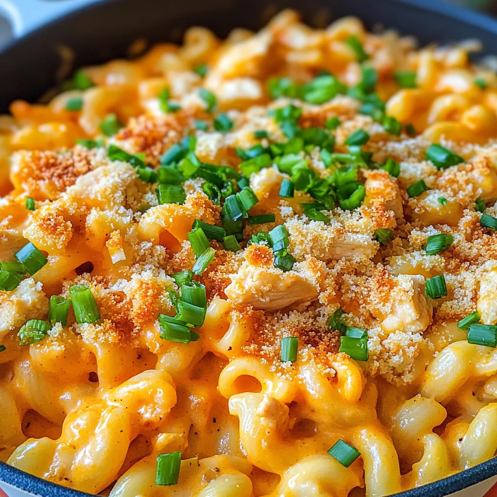 Buffalo Chicken Mac and Cheese