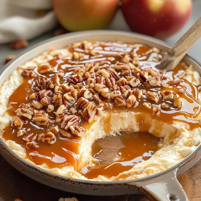 Caramel apple cheesecake dip recipe
