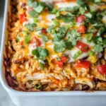 Chicken Burrito Casserole