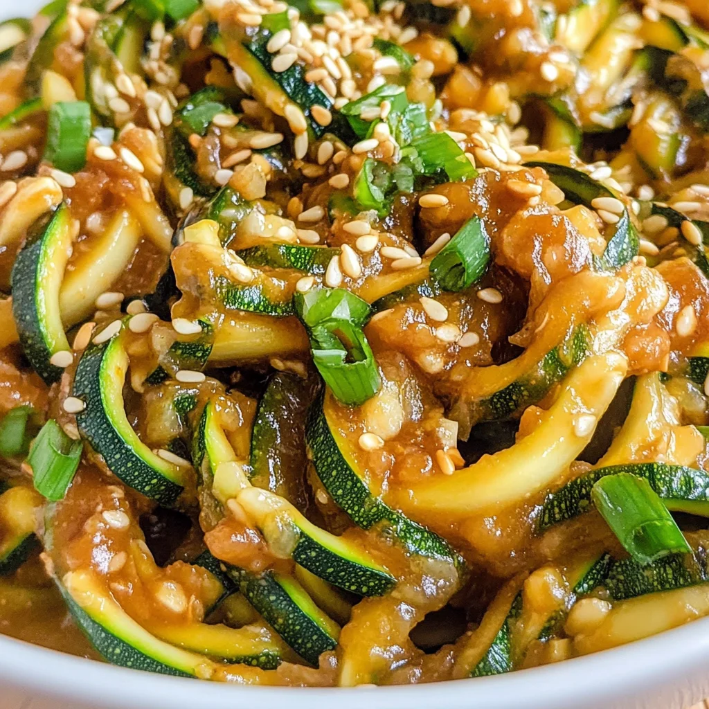 Chinese Zucchini Recipe