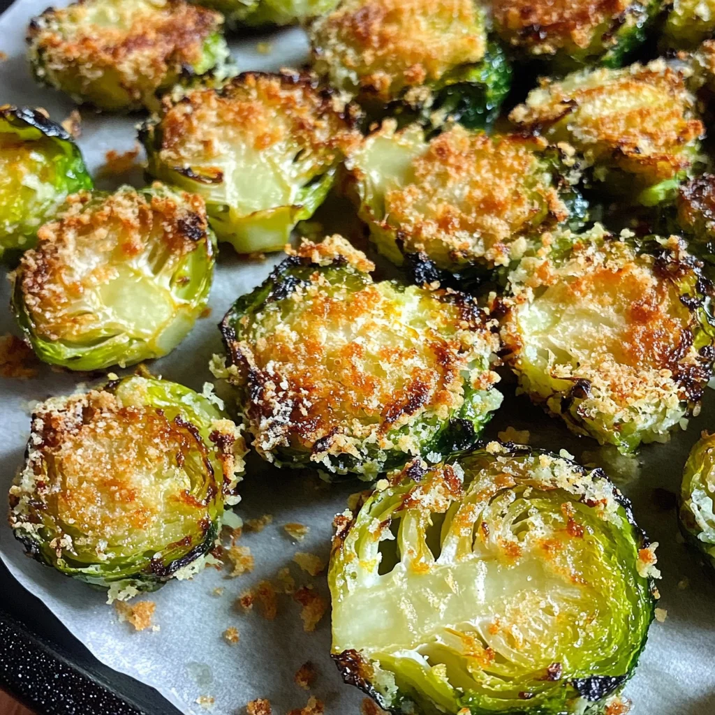 Crispy Smashed Brussels Sprouts