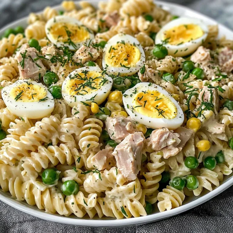 Easy Tuna Pasta Salad