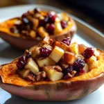 Indulge in Cranberry Apple Twice-Baked Sweet Potatoes This Fall!