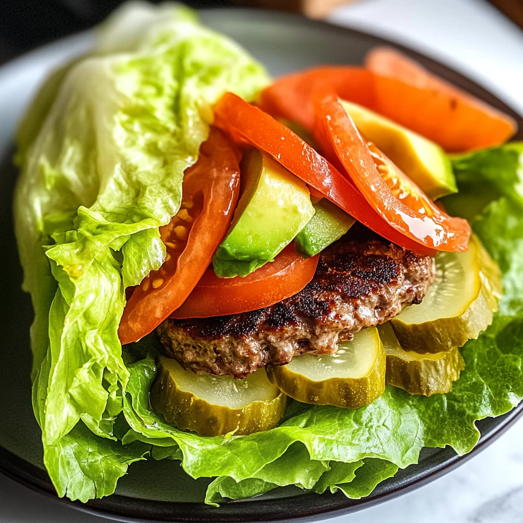 Lettuce Wrap Burgers