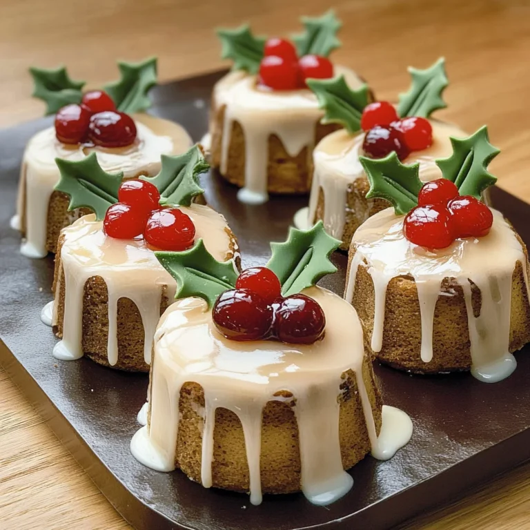 Mary Berry Mini Christmas Cakes​ Recipe
