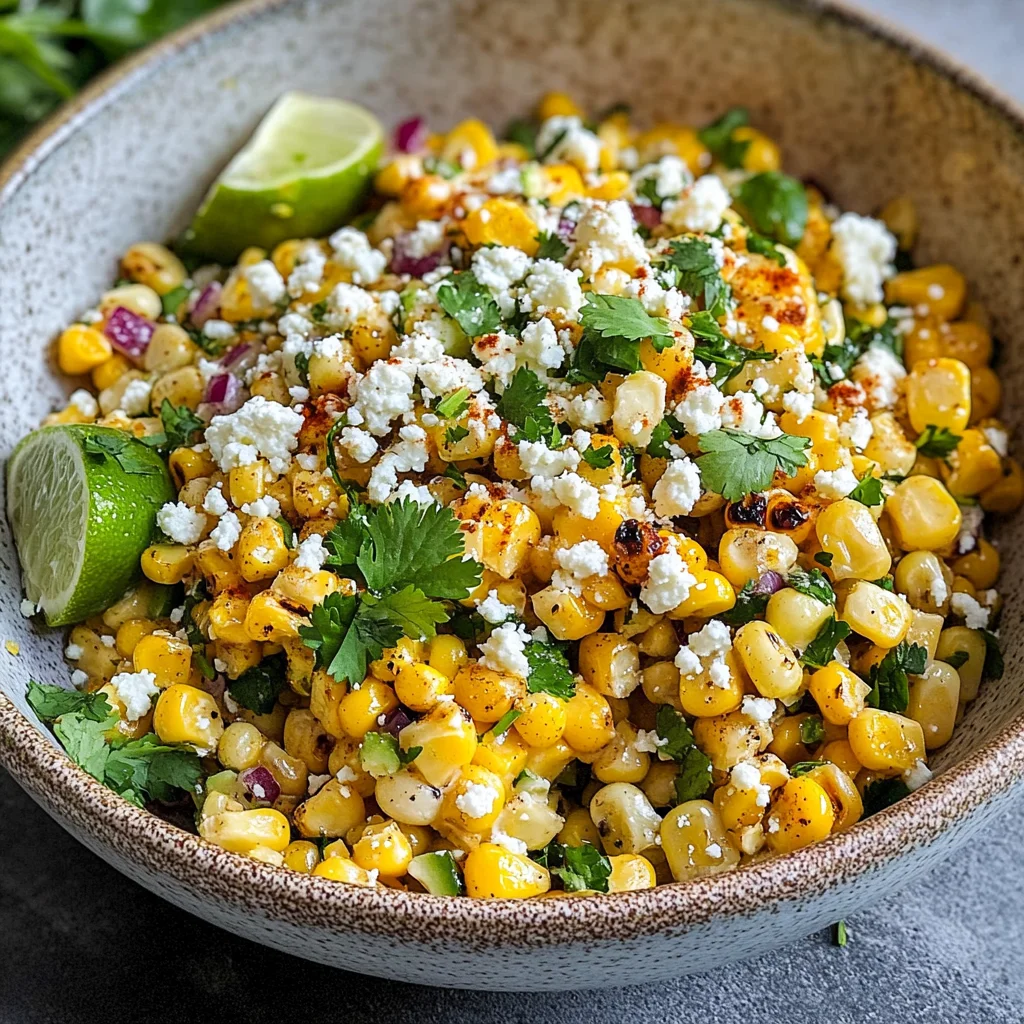Mexican Street Corn Salad Recipe