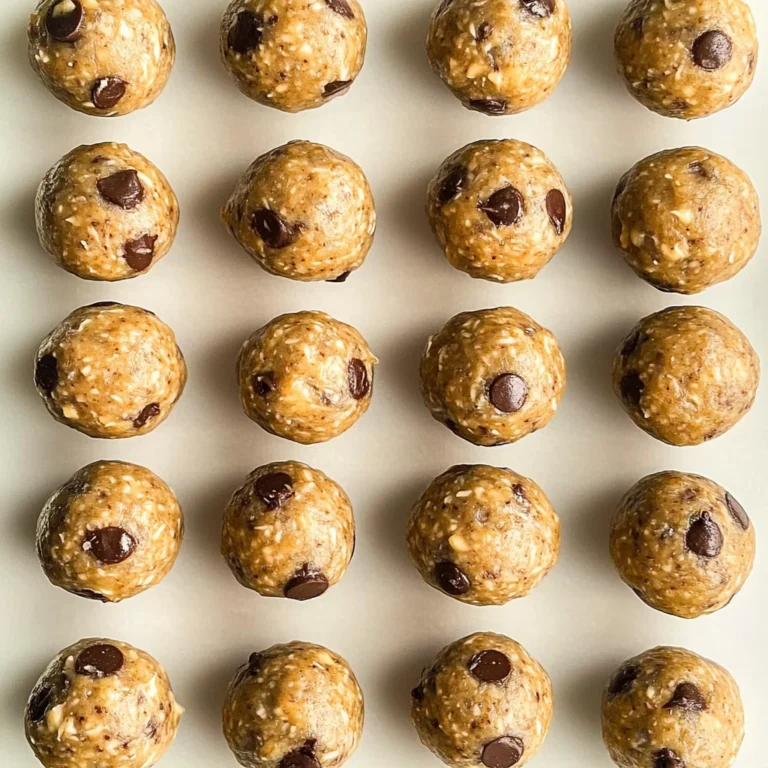 No Bake Protein Balls