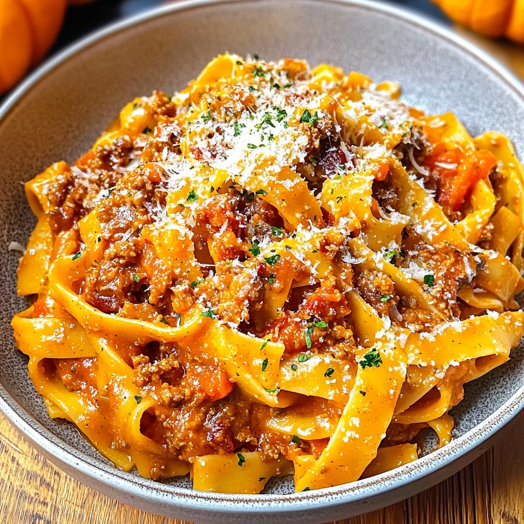 Pumpkin Bolognese