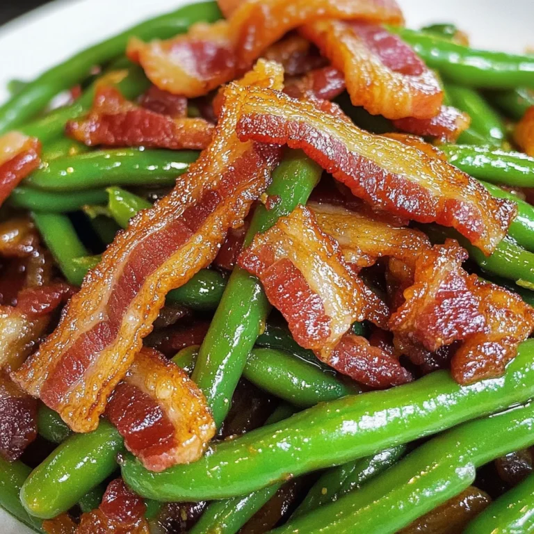Quick and Easy Southern Bacon and Green Beans Recipe