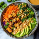 Thai Peanut Sweet Potato Buddha Bowl
