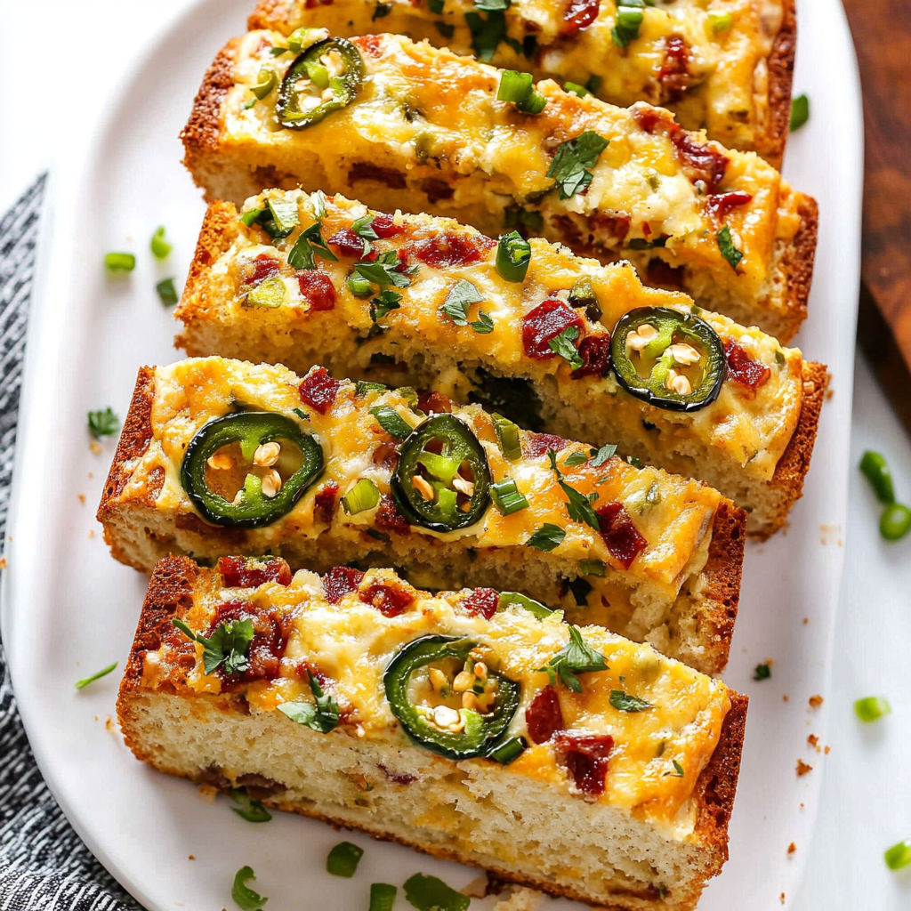 Jalapeño Popper Bread
