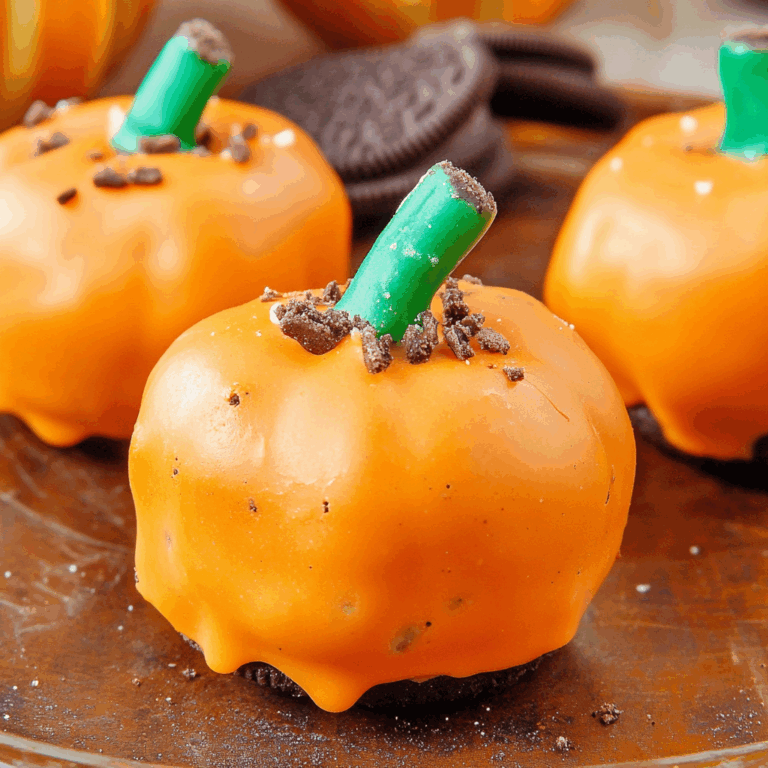 Pumpkin Oreo Balls