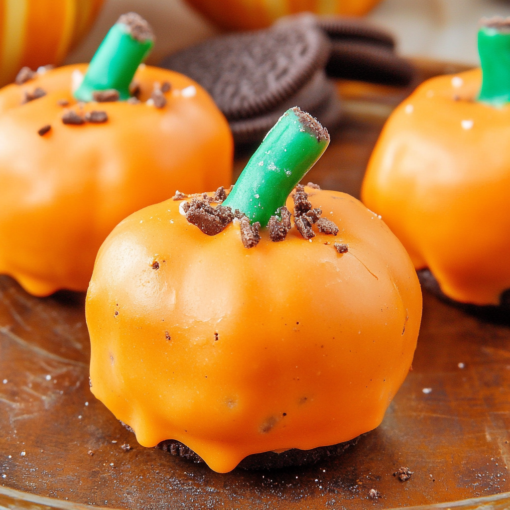 Pumpkin Oreo Balls